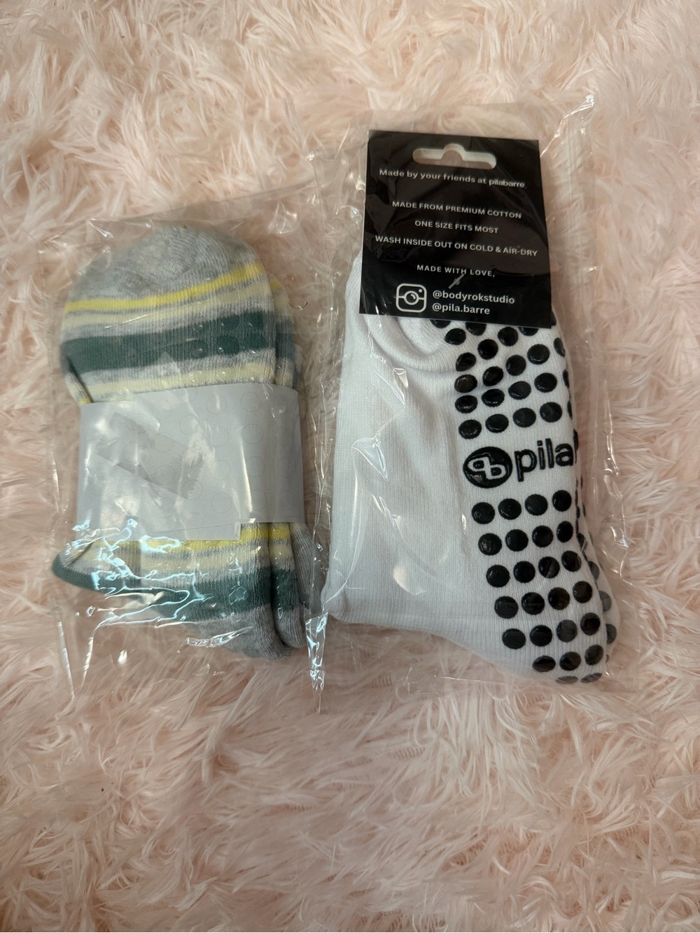 NWT Set Active and Bodyrok pilates grip socks - Picture 2 of 2